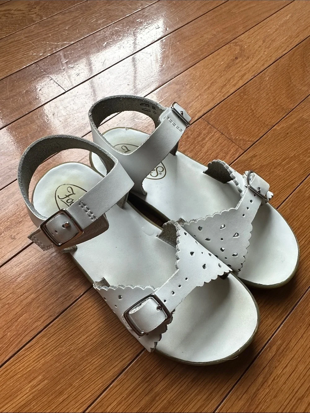 Footmates toddler girl sandals, size 12